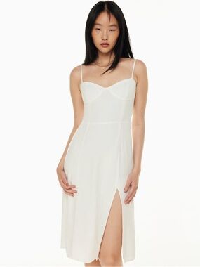 New Aritzia Sunday Best White Midi Dress Small